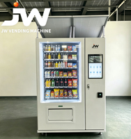 Distributeur automatique solaire pour aliments pour animaux, collations et boissons, alimenté par l'énergie solaire pour les parcs, les gares routières et les animaleries