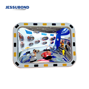 Specchio Convesso Riflettente Rettangolare 40x60 <span class=keywords><strong>cm</strong></span> e Altre Dimensioni, Prodotto per la Sicurezza Stradale, Resistente alle Intemperie e Visibile di Notte - Product Image 2
