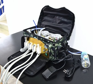 Dentaire Portable Turbine Unité <span class=keywords><strong>Sac</strong></span> À <span class=keywords><strong>Dos</strong></span> <span class=keywords><strong>Sac</strong></span> À Bandoulière Mini Unité Dentaire Avec Compresseur D'air - Product Image 4