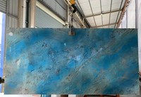 Prix avantageux, granit naturel de luxe du Brésil, dessus de table, dalles de granit bleu Amazon pour plan de travail de cuisine