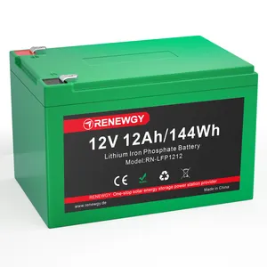 Baterías de 24V LiFePO4 para reemplazo de ácido de plomo Batería de 12V 12Ah Batería de litio Pac