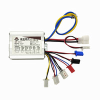 Kontroler Motor DC 350W 24V/36V 2-Kecepatan untuk Sepeda Listrik, E-Tricycle, E-Scooter (Model PW)