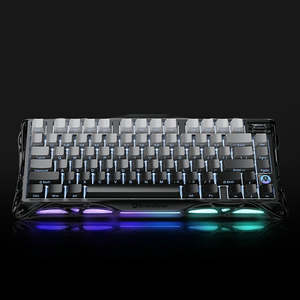 <span class=keywords><strong>Tastiera</strong></span> Meccanica <span class=keywords><strong>da</strong></span> <span class=keywords><strong>Gaming</strong></span> GravaStar Mercury K1 75% 79 Tasti Wireless Cablata <span class=keywords><strong>Bluetooth</strong></span> Tre Modalità Struttura a Guarnizione - Product Image 4