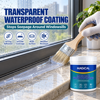 Colle acrylique transparente magique à un composant, imperméable, pour toiture et salle de bain