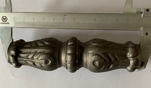 Componentes de Hierro Forjado, Barandas Decorativas o Aplicaciones de Cercas, Bujes de Hierro Fundido - Product Image 3