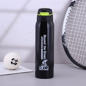 Bouilloire de cyclisme Sports de plein air <span class=keywords><strong>Bouteille</strong></span> d'eau en acier inoxydable de grande capacité 500ml <span class=keywords><strong>Bouteille</strong></span> de <span class=keywords><strong>jus</strong></span>/shaker/gym <span class=keywords><strong>sous</strong></span> <span class=keywords><strong>vide</strong></span> pour le camping - Product Image 2