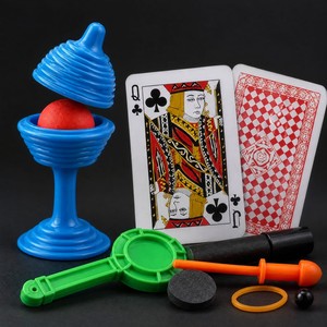 Kit <span class=keywords><strong>de</strong></span> <span class=keywords><strong>magie</strong></span> en plastique OEM <span class=keywords><strong>avec</strong></span> logo personnalisé pour enfants débutants, livret d'instructions étape par étape, ensemble cadeau pour fête, tours <span class=keywords><strong>de</strong></span> <span class=keywords><strong>magie</strong></span> - Product Image 2
