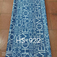 Tissu de drap de lit en microfibre enduite de PE, résistant aux plis, teint uni, 100 % polyester, avec logo personnalisé, vente en gros directe usine