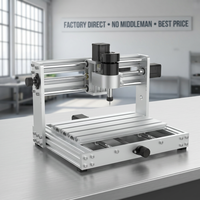 Routeur CNC/Graveur Laser de Bureau GRBL 3018 Max 2-en-1 à Haute Puissance Optique pour Bois, MDF, Cuir, Papier avec Support IA et Moteur de Broche