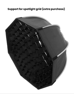 Triopo Ks2-90 90cm Boîte à lumière photo octogonale pour flash de caméra <span class=keywords><strong>Godox</strong></span> Speedlite, parapluie octogonal pour flash - Product Image 5