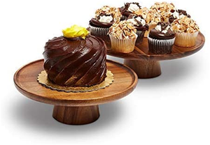 Présentoir de service créatif naturel personnalisé camping maison hôtel mariage acacia gâteau en <span class=keywords><strong>bois</strong></span> dessert présentoir alimentaire <span class=keywords><strong>plateau</strong></span> - Product Image 2