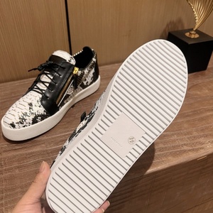 Zapatillas <span class=keywords><strong>de</strong></span> Lujo <span class=keywords><strong>de</strong></span> Alta Calidad para Hombre, Zapatos Casuales <span class=keywords><strong>de</strong></span> Cuero Genuino para Mujer, Marca GZ, Zapatos Deportivos <span class=keywords><strong>de</strong></span> Tenis, Mocasines con Cierre, Tallas 35-48 0017 - Product Image 6