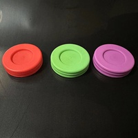 Bouchons à vis en plastique 70 mm pour bocaux Mason, bouteilles de caviar/miel, pots d'avoine – Conception scellée, impression de logo disponible, directement de l'usine
