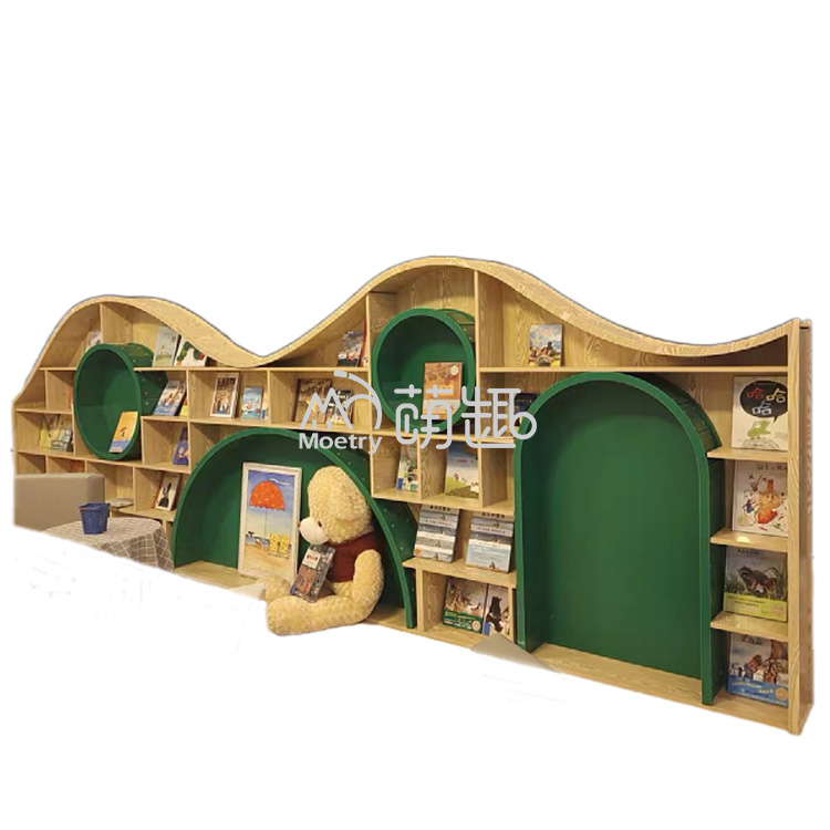 Estantería personalizable con centro de lectura