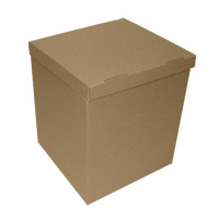 Grandes boîtes de rangement en papier kraft de taille personnalisée Boîte en carton pour documents de banquier Boîte en carton ondulé avec couvercle