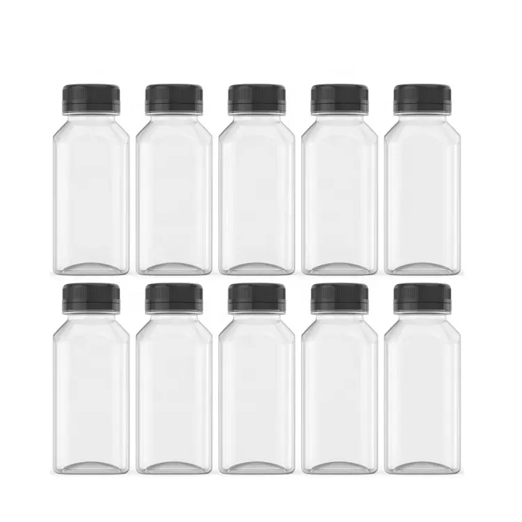NH-botella vacía de plástico reciclable con tapas, 4oz, 8oz, 12oz, 16oz, Biodegradable