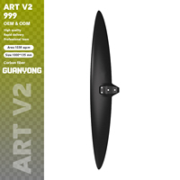 Hydrofoil haute vitesse ART V2 999 en carbone pour les navigateurs offshore performants : croisière rapide, faible dragage, efficacité de glisse optimale