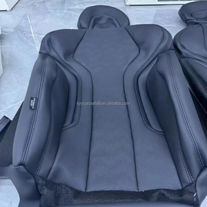 Set Completo di <span class=keywords><strong>Coprisedili</strong></span> Personalizzati in Pelle Nappa di Lusso Adatti per <span class=keywords><strong>BMW</strong></span> <span class=keywords><strong>Serie</strong></span> 3, <span class=keywords><strong>Serie</strong></span> 7, X1, X2, X3, <span class=keywords><strong>Serie</strong></span> <span class=keywords><strong>1</strong></span> - Product Image 5