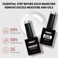 FZANEST haute qualité séchage à l'air sans odeur sans acide apprêt Gel vernis à ongles OEM déshydrateur de préparation des ongles PH Bond Gel vernis marque privée