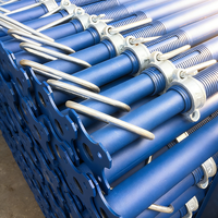 Étais métalliques réglables en acier thermolaqué pour échafaudage, type Acro/Acrow, pour la construction - Fabricant