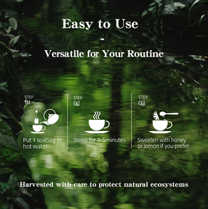 OEM ODM Prêt à expédier : Sachets de tisane à l'herbe de chèvre cornée, naturel, végétalien, sans OGM, favorise l'équilibre général du bien-être - Product Image 2