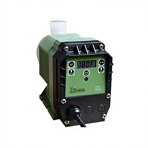 Pompa Dosatrice Elettromagnetica a Diaframma Serie Al V in Plastica Ingegneristica PVC, Resistente alla Corrosione di Acidi e Alcali Forti, <span class=keywords><strong>pH</strong></span> Regolabile - Product Image 1