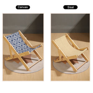 Planche à gratter pour chat Lit de couchage en toile recouverte de sisal Chaise de plage résistante aux griffes pour chat Jouet pour <span class=keywords><strong>chaton</strong></span> Produits pour chat - Product Image 6