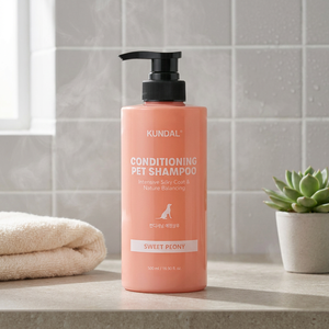 Kundal Sweet Peony Scent Intensive Conditioning Dog Shampoo 500 ml for <b>Pet</b> Grooming - Product Image 2