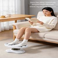 Pédale de massage portable pour les pieds, tabouret multi-rouleaux, masseur de semelle par acupression, entraîneur de pieds à ressorts pour l'équilibre, soulagement de la fatigue à domicile
