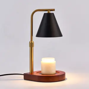 Electric Candles Wax Warmers Lamps For Jar Candles Burner Adjustable Height Dimmable Light Modern Scented Timer Candle Lamps