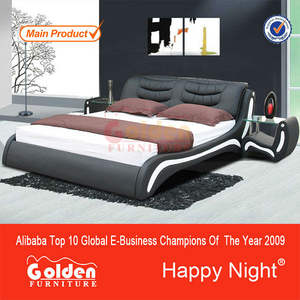 Letto Moderno dal Design Elegante con Testiera Alta a Prezzo Conveniente, Arredamento per il Medio Oriente - Product Image 4