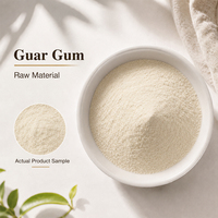 Poudre de Gomme de Guar à Haute Viscosité, Ingrédient Cosmétique, Stabilisateur d'Émulsion