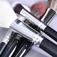 Ensemble de pinceaux de maquillage professionnel de haute qualité, 34 pièces, multi-pinceaux, personnalisez votre propre marque, poils synthétiques naturels, vegan, manche en bois