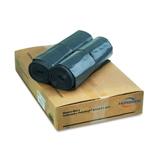 Sacs poubelle imperméables très résistants de 55 gallons, XXL, grands sacs à déchets, sacs à déchets recyclés, couleur personnalisée, usage domestique - Product Image 1