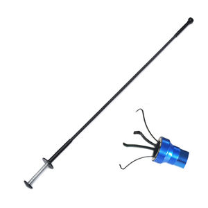 <span class=keywords><strong>Pince</strong></span> d'égout à courbe incurvée étroite <span class=keywords><strong>pince</strong></span> à quatre griffes crochet à ordures crochet à <span class=keywords><strong>pince</strong></span> télescopique dragage de tuyau - Product Image 3