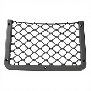 Pochette filet pour dossier de siège de bus, pour trains à grande vitesse, bus et voitures, en polyester, polypropylène et nylon - Product Image 1
