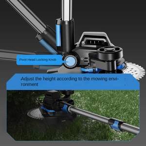 Wan Niu 1800W Industrial-Grade Lawn Mower 21V Long-Enduring Handheld <b>Tool</b> for Agricultural Harvesting and <b>Weeding</b> Ymn90 1800w El - Product Image 3