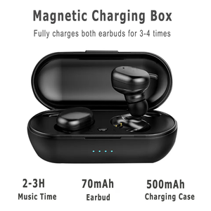 หูฟังไร้สาย Tws Noise Cancelling สีดำ รุ่น Sport Y30 และ Tws2 Y50 หูฟังเกมมิ่งขนาดเล็ก - Product Image 3