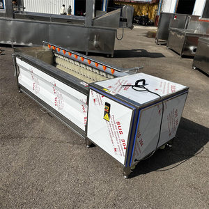 Machine industrielle automatique de pelage de pommes de terre et de manioc, et de nettoyage/lavage des légumes-racines - Product Image 4