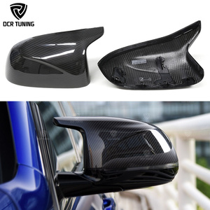 Cubierta de espejo retrovisor de fibra de carbono Real F95 para BMW X3M F97 X4M F98 X5M F95 X6M <span class=keywords><strong>X96</strong></span> X7M carcasa de carbono seco carcasa seca CF Clip-on - Product Image 1