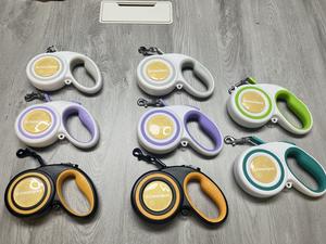 Hunde zubehör Kunden spezifische LOGO/Farbe einziehbare Hunde leine 5m reflektierende Nylon band Walking Retract able Leash für Hunde - Product Image 6