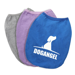 เสื้อสุนัขฤดูร้อน MSYO เสื้อกล้ามผ้าฝ้ายระบายอากาศสำหรับลูกสุนัข ลายพิมพ์น่ารัก เสื้อผ้าสัตว์เลี้ยงสำหรับสุนัขขนาดเล็ก เสื้อผ้าแมวหลากสี ขายส่ง - Product Image 3