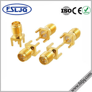 SMA جودة عالية 50 أوم كل النحاس محوري RF محول عالية التردد موصل MCX BMA المطبوعة موصلات لوحة التنمية - Product Image 4