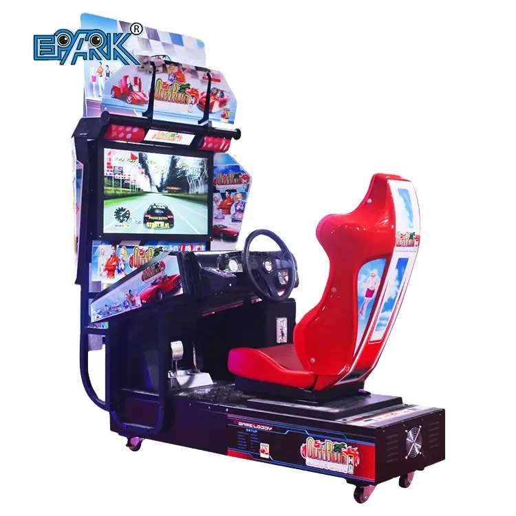 32 Inch Screen Simulator Outrun Racing Arcade Games Machine Coin Operated Machine Car Racing Game