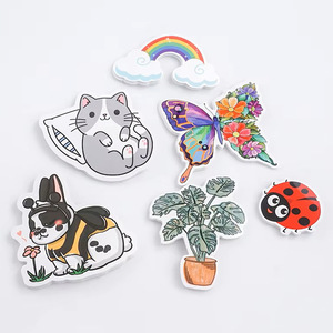 Tùy Chỉnh Chết Cắt Thân Thiện Với Môi Bền Holographic Vinyl Dán Không Thấm Nước UV In Ấn Dính Nhãn Cho Quà Tặng Khuyến Mãi - Product Image 4