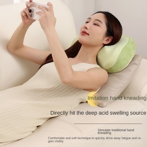 Almohada de masaje multifunción para coche con compresión caliente, soporte lumbar, para cintura, hombros y cervicales, instrumento de masaje transfronterizo - Product Image 3