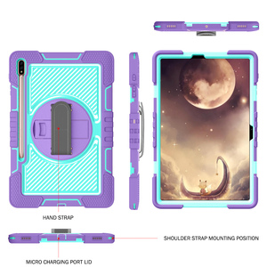 ผู้ผลิตเคสแท็บเล็ตอเนกประสงค์สำหรับ samsungtab S7 FE T730/เคสซิลิโคนป้องกัน T736B สำหรับ <span class=keywords><strong>Samsung</strong></span> S7 Lite - Product Image 2