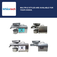 Presse à Huile Commerciale Automatique WH-250-888A, Mini Presse Intelligente en Acier Inoxydable pour Usage Domestique et Commercial