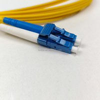 Harga Pabrik 3m LSZH Sheath Singlemode Simplex 2.0mm Kabel Patchcord Serat Optik FTTH Komunikasi SC UPC APC LC