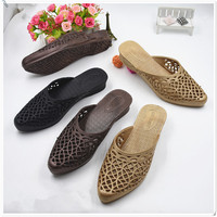Sandales plates confortables pour femmes, chaussures personnalisées, vente en gros, collection 2021
